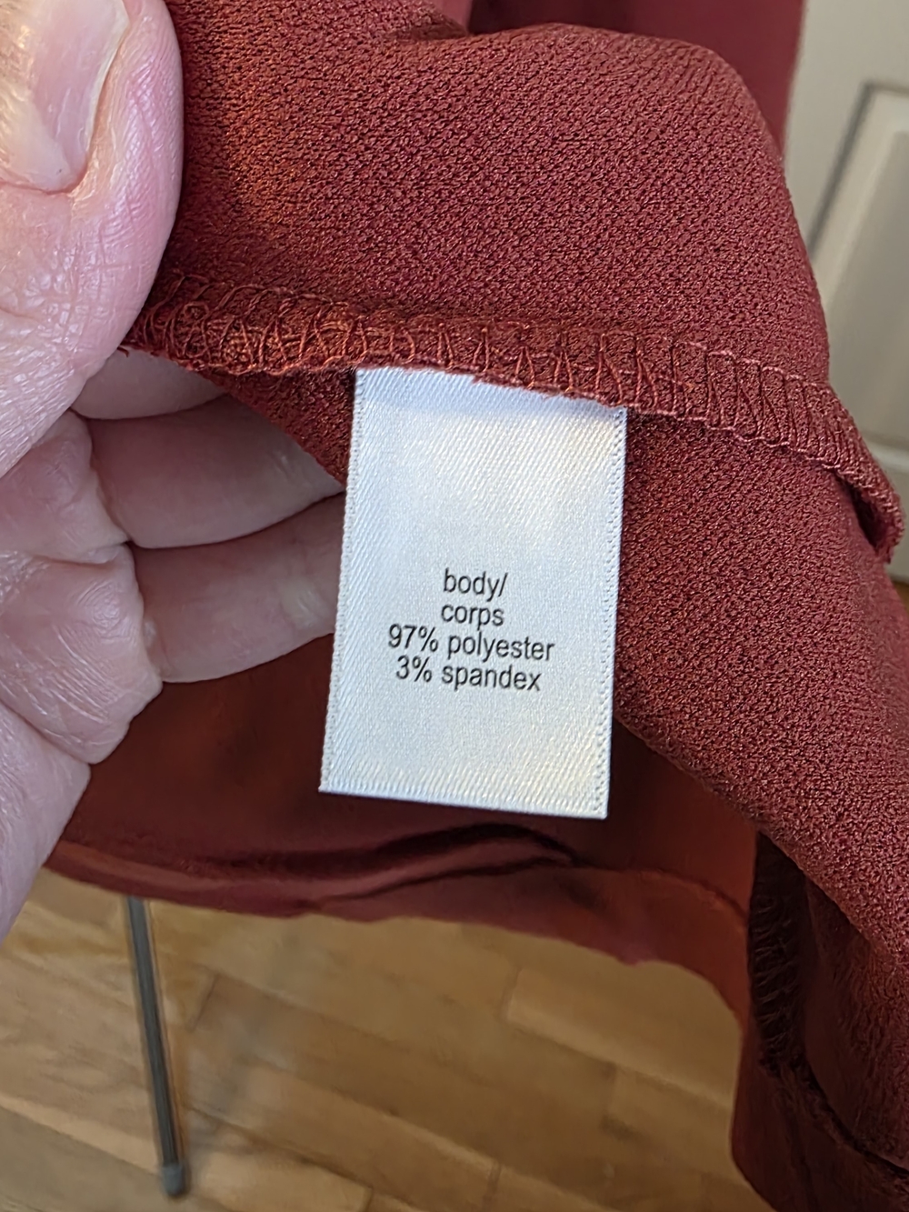 Maurices Open-Front Blazer in Rust - Picture 7 of 10